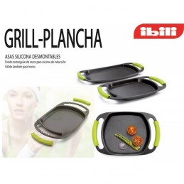 GRILL PLANCHA ESSENTIAL 37X25 CM.