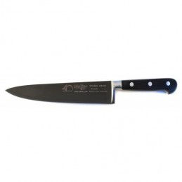 CUCHILLO CEBOLLERO FORJADO 25 CM. TITANIO NEGRO