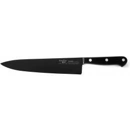 CUCHILLO CEBOLLERO 20 CM. TITANIO NEGRO UNA PIEZA