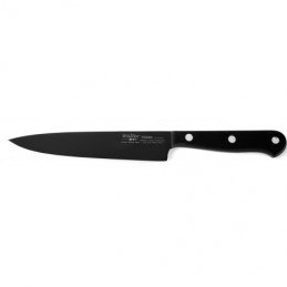 CUCHILLO CEBOLLERO 17 CM. TITANIO NEGRO UNA PIEZA