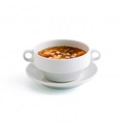 TAZA CONSOME 32 CL. CON PLATO GASTRO FRESH