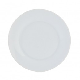 PLATO POSTRE 19 CM. PORCELANA BASIC CAJA 6 UNIDADE