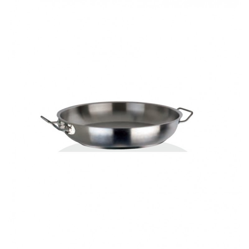 Paellera antiadherente 40cm inox