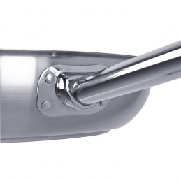 SARTEN PROFECIONAL ACERO INOX 36 CM