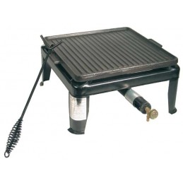 PLANCHA REVERSIBLE HIERRO FUNDIDO DANTE-VULCANO