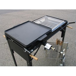 PLANCHA REVERSIBLE HIERRO FUNDIDO DANTE-VULCANO