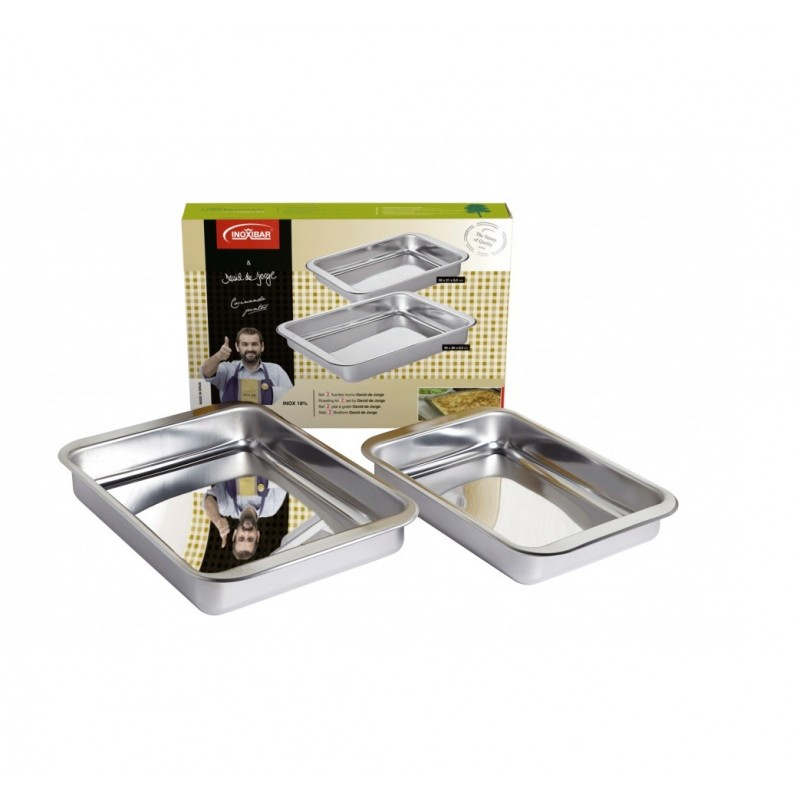 SET FUENTES HORNO INOX DAVID DE JORGE