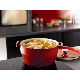 COCOTTE PYREX SLOW COOK HIERRO FUNDIDO 24 CM.