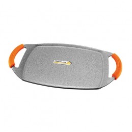 PLANCHA ABSOLUT ORANGE ALUMINIO FUNDIDO 47X28 CM.