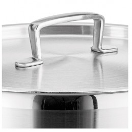 CACEROLA EXPERT INOX 18/10 24 CM. CON TAPA