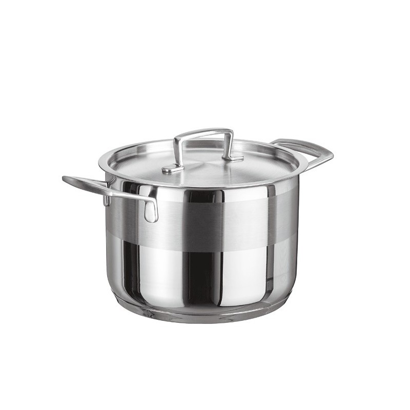 OLLA EXPERT INOX 18/10 22 CM. CON TAPA