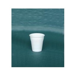 VASO PLASTICO 166 CC BLANCO 1000 UNIDADES