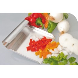 PALA RECOGE VERDURAS INOX 24X15 CM.