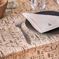 Manteles de papel hosteleria|manteles de papel personalizados|manteles de papel serigrafiados|mantel de papel de colores